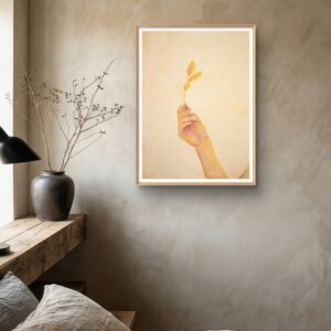 reproduction aquarelle simplicité bunny tail art floral minimaliste